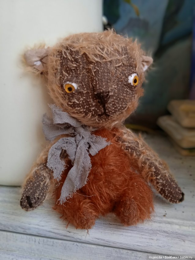 Котик Невротик — Авторские мишки Тедди и друзья: фото (фото 4)