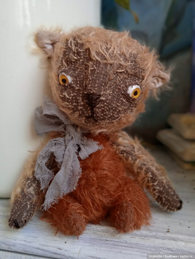 Котик Невротик — Авторские мишки Тедди и друзья: фото (фото 5)