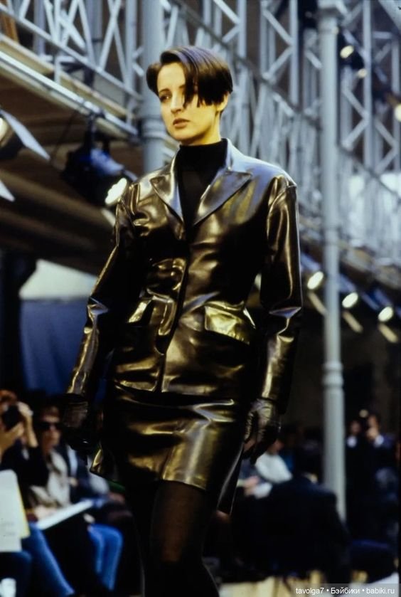 Натуральная кожа в моде 1980х - 2 (фото 8)