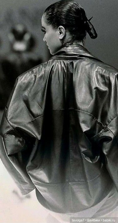 Натуральная кожа в моде 1980х - 2