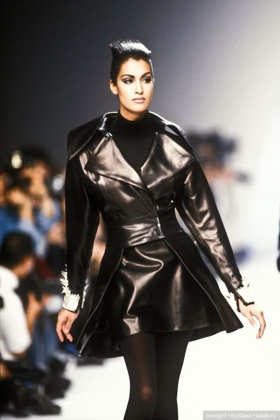 Натуральная кожа в моде 1980х - 2 (фото 10)