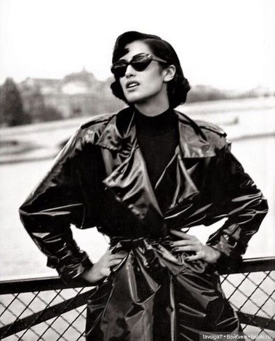 Натуральная кожа в моде 1980х - 2