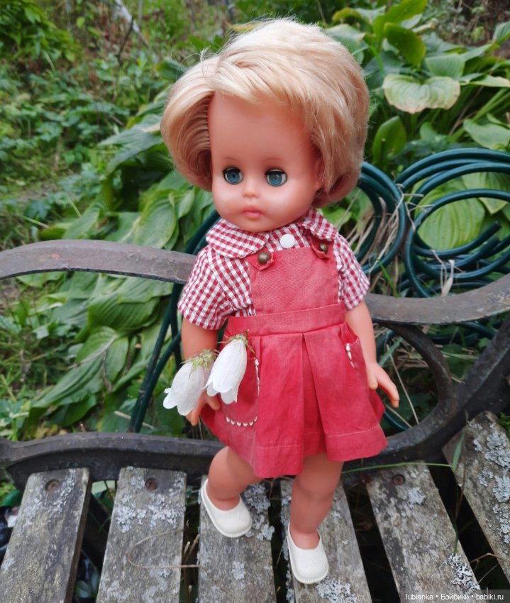 Одна из пятерняшек❤💚💙🧡💛 — Винтажные куклы ГДР (Немки): Бигги (фото 7)