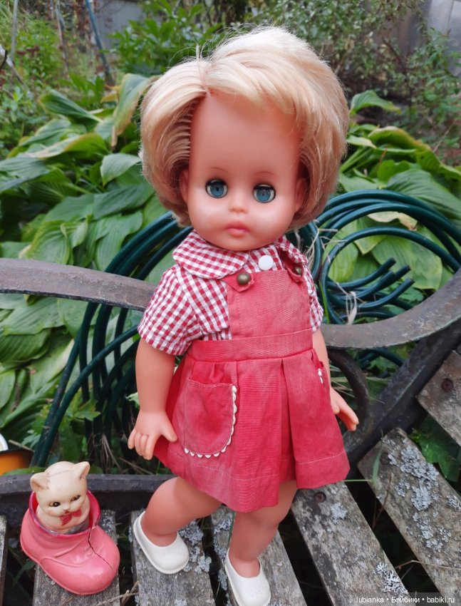 Одна из пятерняшек❤💚💙🧡💛 — Винтажные куклы ГДР (Немки): Бигги (фото 9)