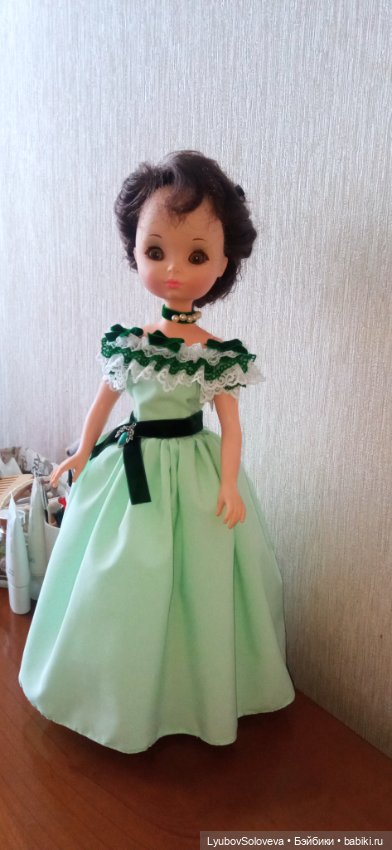 В стиле Скарлетт — Зарубежные винтажные куклы (Европа (фото 6)