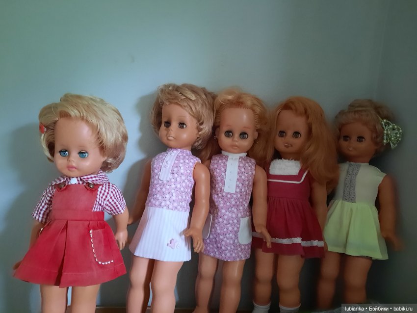 Одна из пятерняшек❤💚💙🧡💛 — Винтажные куклы ГДР (Немки): Бигги