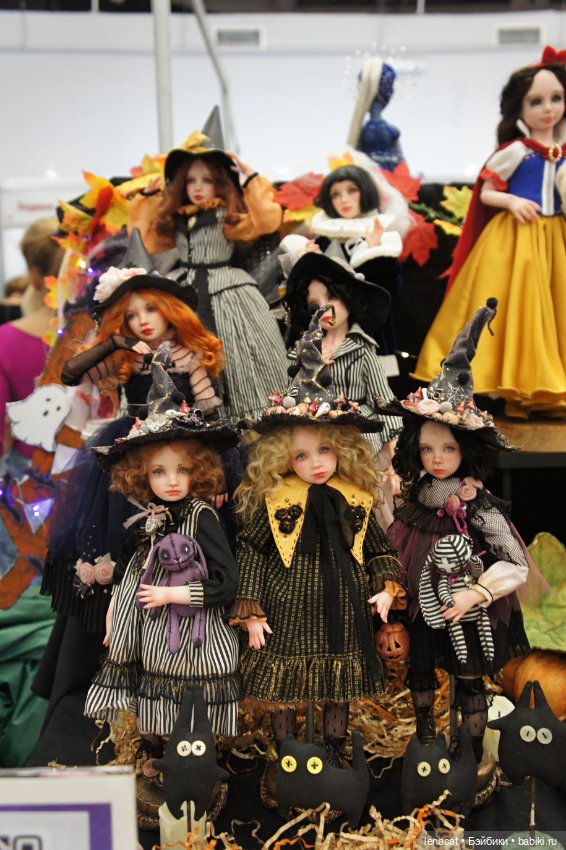 Осенний бал кукол в Москве. Октябрь 2024. Фото репортаж с выставки. Часть 2