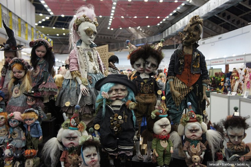 Осенний бал кукол в Москве. Октябрь 2024. Фото репортаж с выставки. Часть 2 (фото 8)