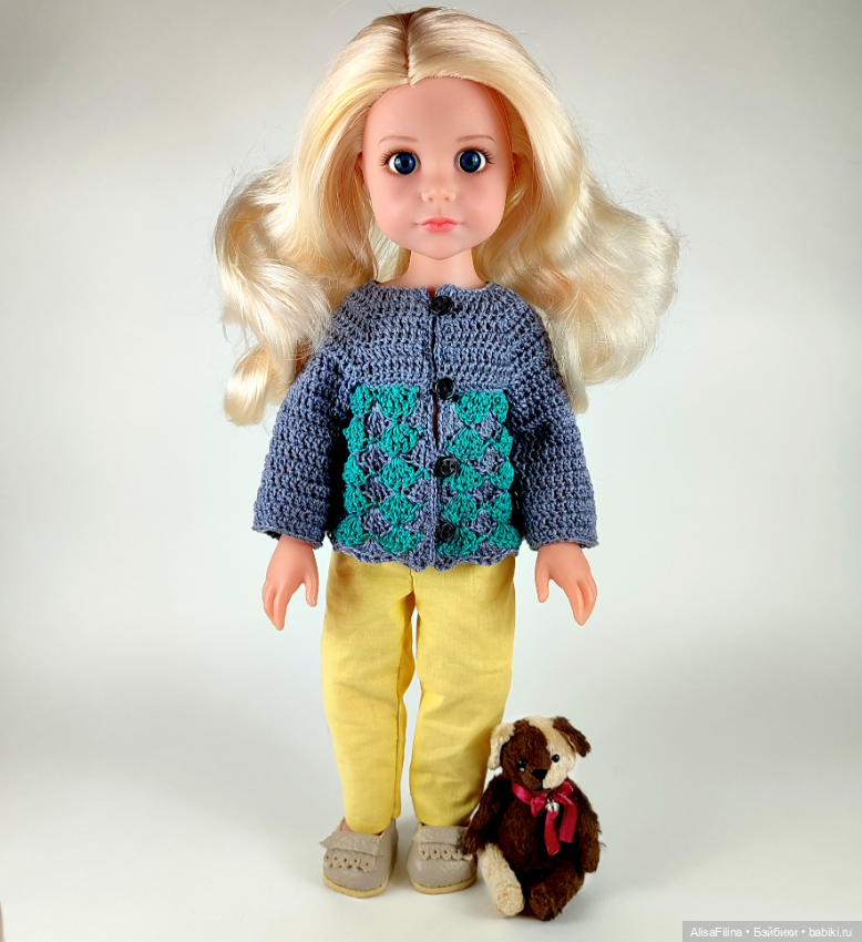 Мини Щенок "Дружок" — Авторские мишки Тедди и друзья: фото (фото 7)