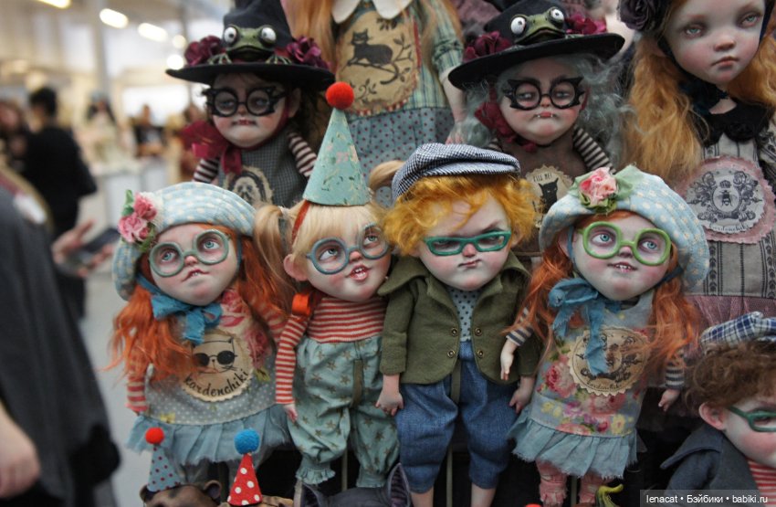 Осенний бал кукол в Москве. Октябрь 2024. Фото репортаж с выставки. Часть 2 (фото 3)