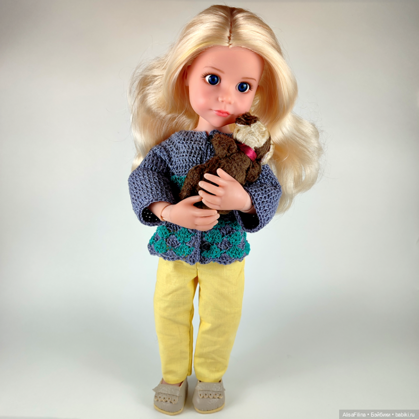 Мини Щенок "Дружок" — Авторские мишки Тедди и друзья: фото (фото 6)