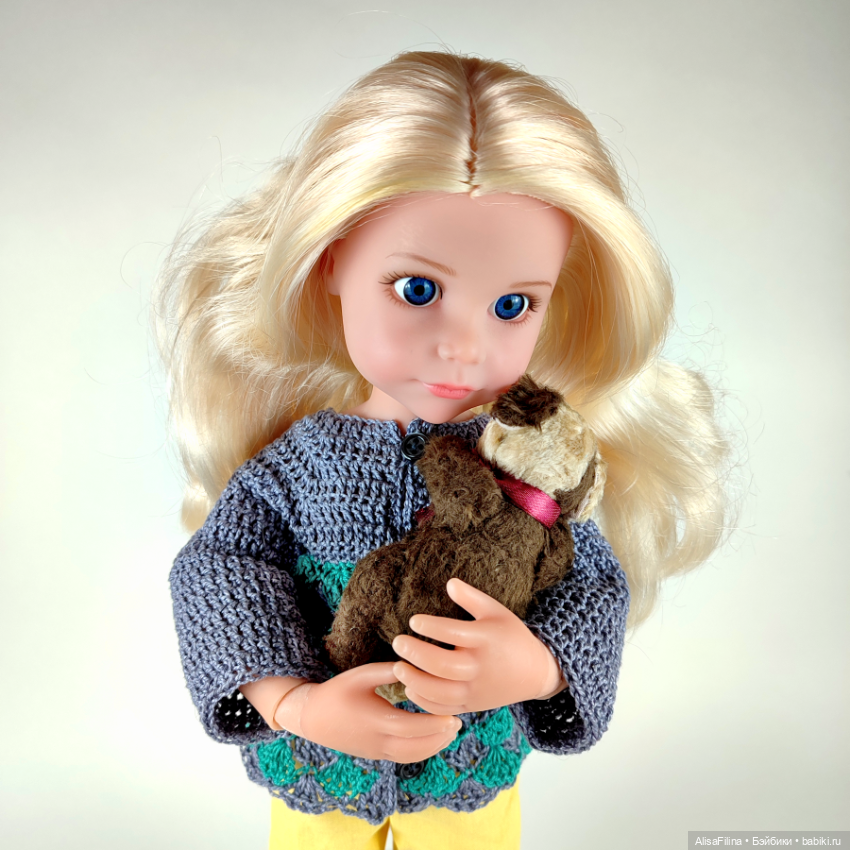 Мини Щенок "Дружок" — Авторские мишки Тедди и друзья: фото (фото 5)