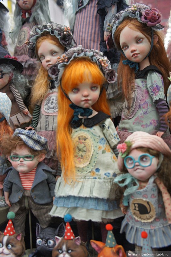 Осенний бал кукол в Москве. Октябрь 2024. Фото репортаж с выставки. Часть 2 (фото 6)