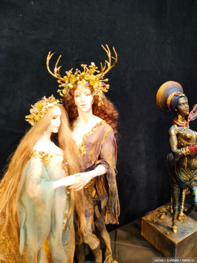 Выставка кукол на Тишинке 2024 октябрь