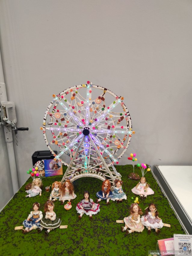 Выставка кукол на Тишинке 2024 октябрь