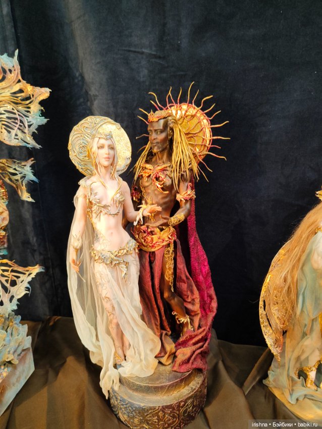 Выставка кукол на Тишинке 2024 октябрь