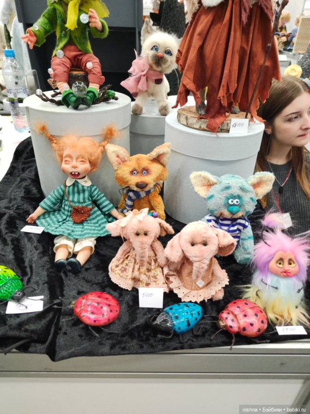 Выставка кукол на Тишинке 2024 октябрь