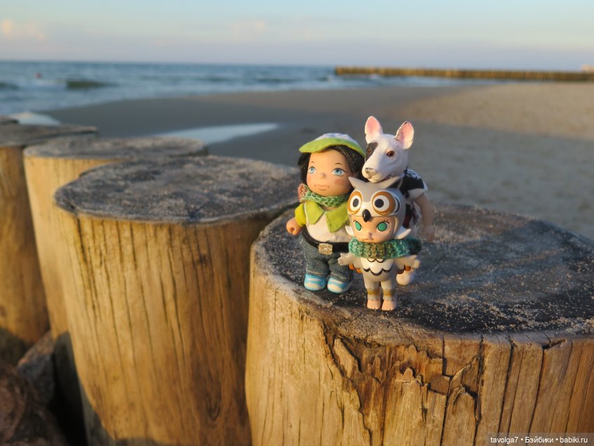 Арина "Огонёк" у моря — Российские куклы Весна