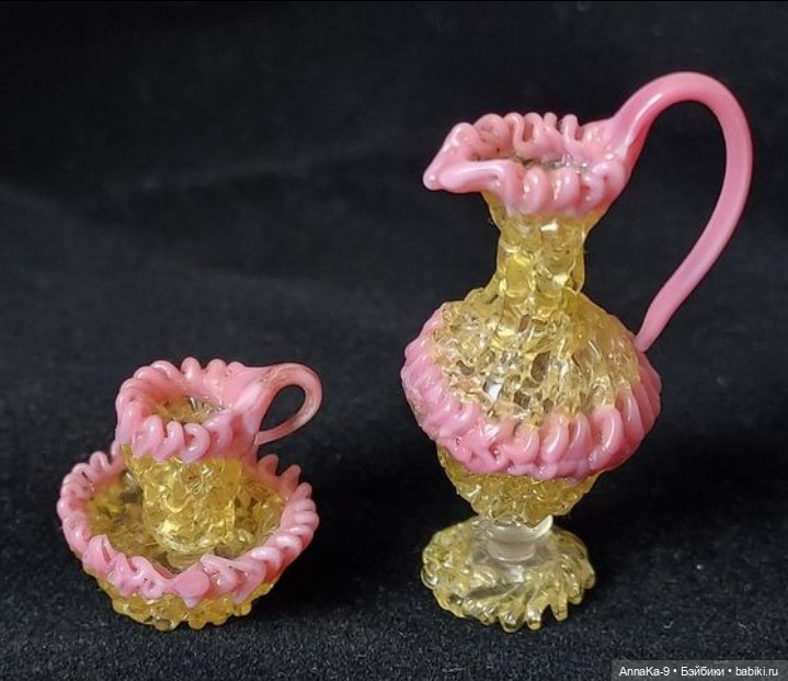 Антикварное стекло Лауша, тонкая паутинка (фото 4)