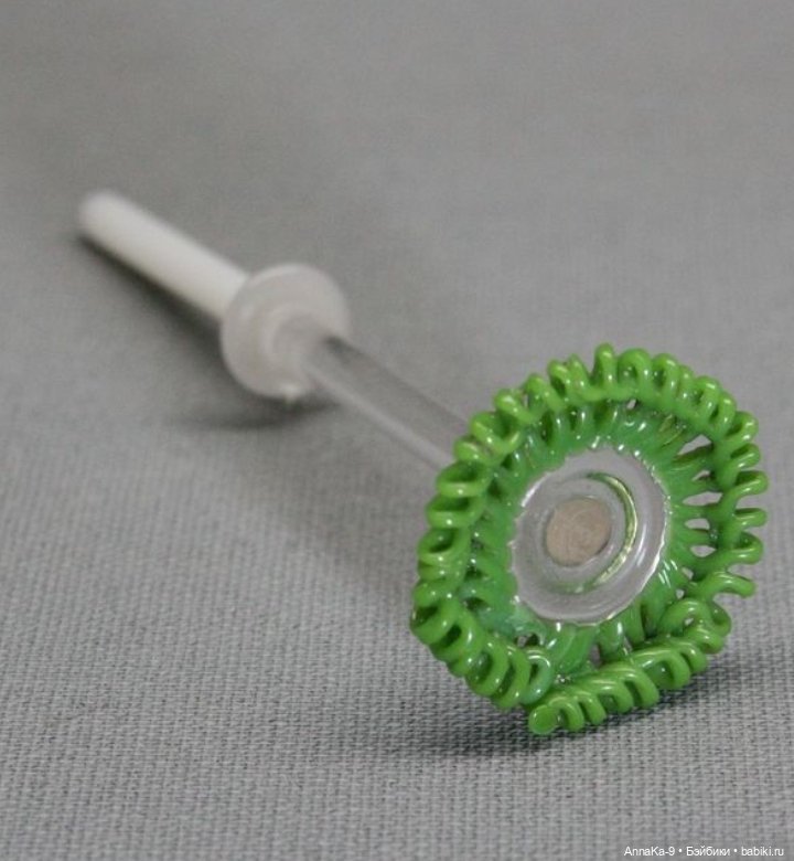 Антикварное стекло Лауша, тонкая паутинка