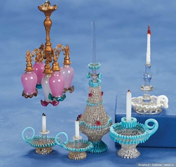 Антикварное стекло Лауша, тонкая паутинка