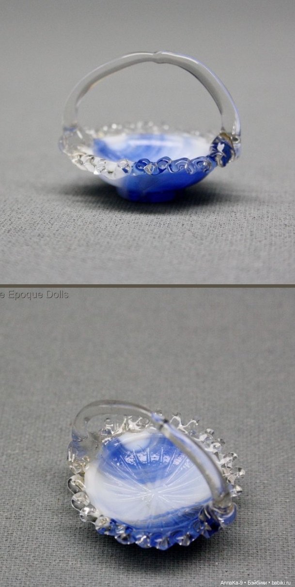 Антикварное стекло Лауша, тонкая паутинка