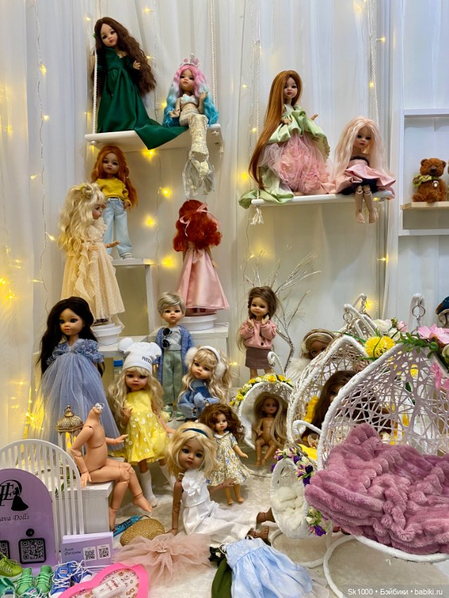 Poppy Parker на балу кукол на Тишинке