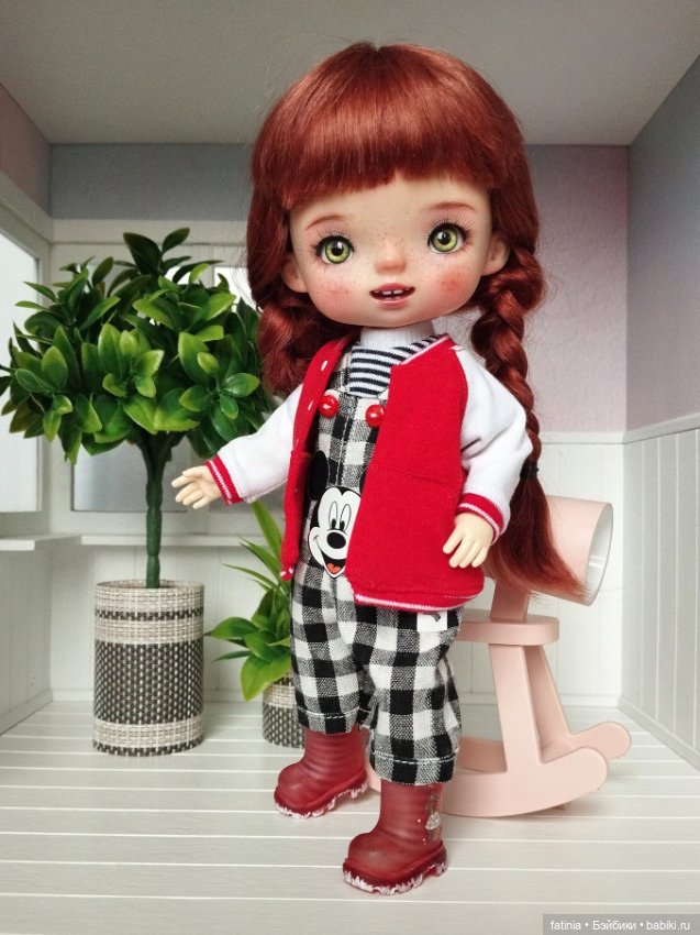 Милый рыжик 🔆 Стеша — Куклы Xiaomi Monst (Сяоми) и Pipitom: шарнирные