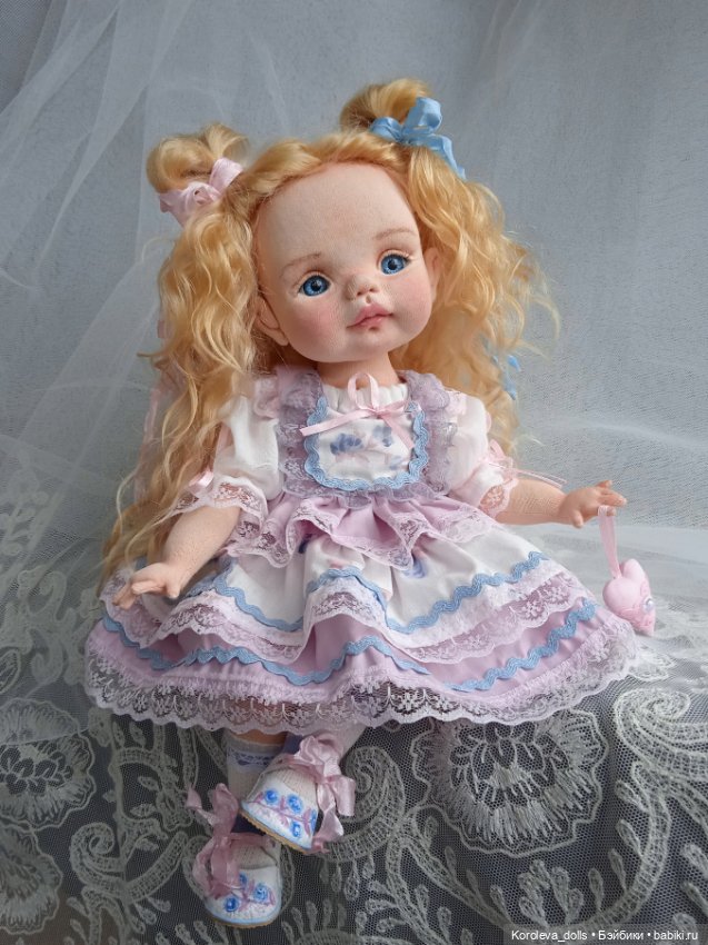 Малюська — Авторские текстильные куклы: Вальдорфские (фото 7)