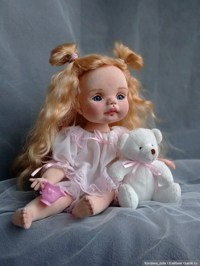 Малюська — Авторские текстильные куклы: Вальдорфские (фото 3)
