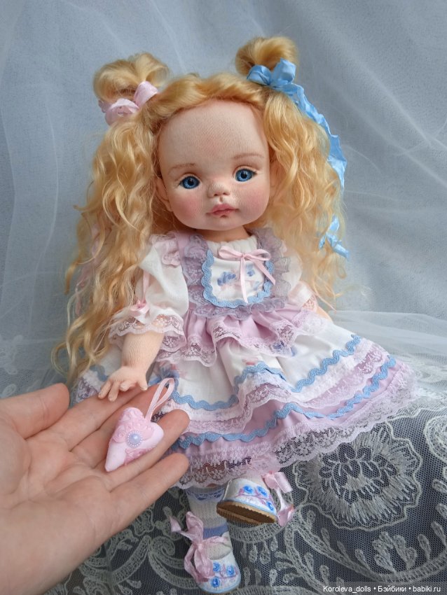 Малюська — Авторские текстильные куклы: Вальдорфские (фото 10)