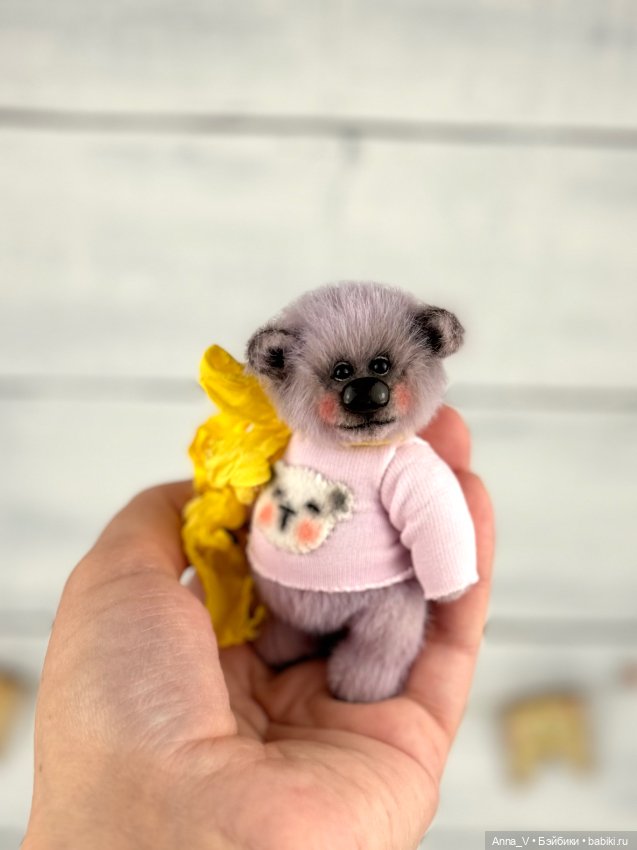 Тедди мишка Ози — Авторские мишки Тедди и друзья: фото (фото 3)