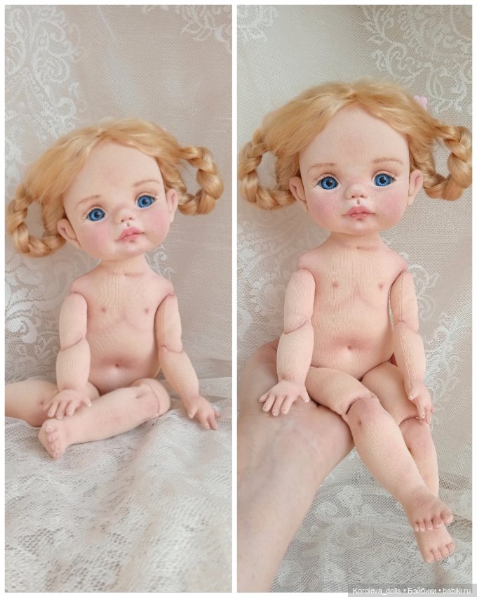 Малюська — Авторские текстильные куклы: Вальдорфские
