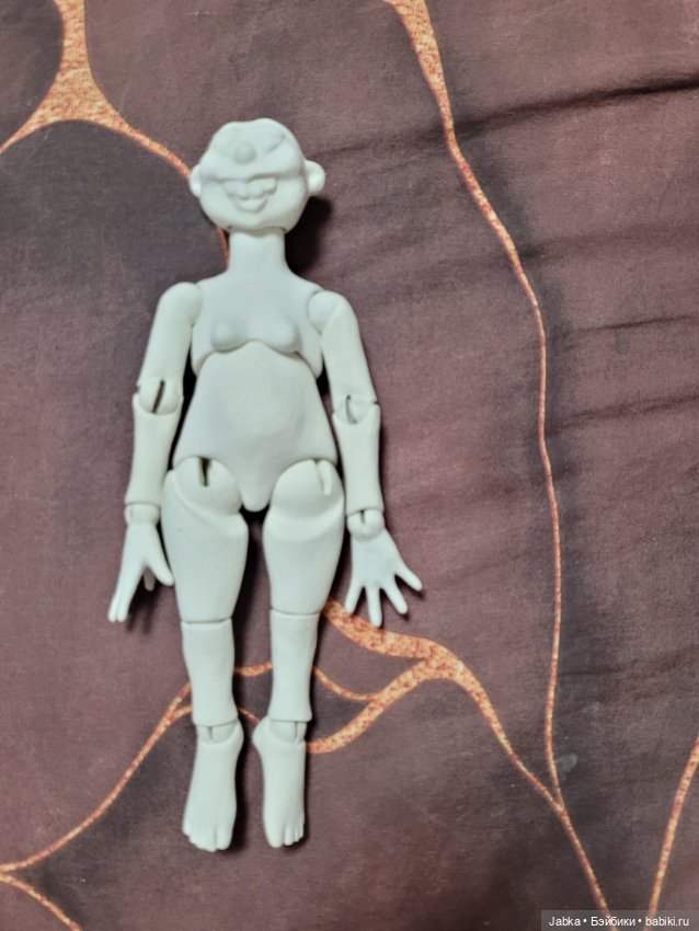 Ведьма к Хэллоуину — Авторские шарнирные куклы своими руками: лепка (фото 3)