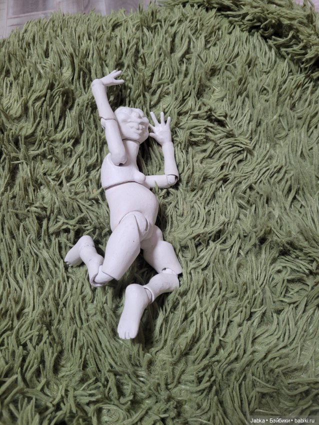 Ведьма к Хэллоуину — Авторские шарнирные куклы своими руками: лепка (фото 5)