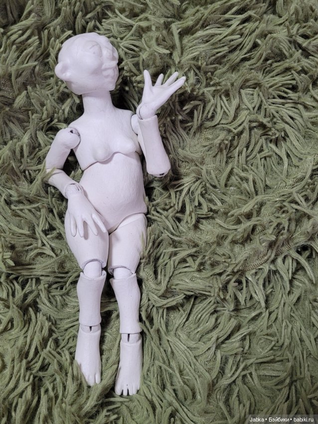 Ведьма к Хэллоуину — Авторские шарнирные куклы своими руками: лепка