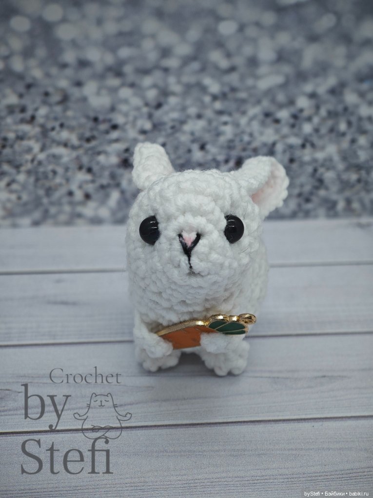 Зайчишка — Вязаные игрушки и амигуруми: крючком (фото 2)