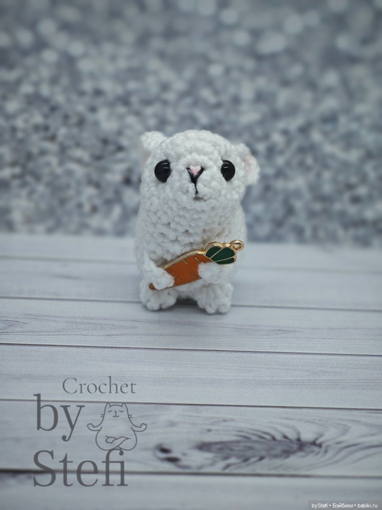 Зайчишка — Вязаные игрушки и амигуруми: крючком (фото 5)