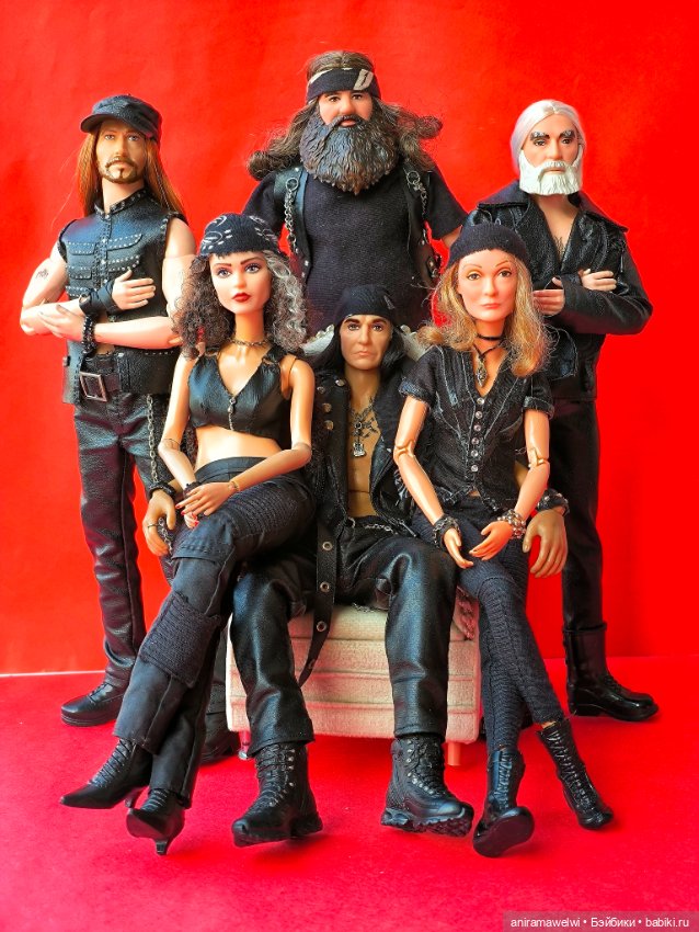 Фотосессия с новым составом группы. Банда в сборе