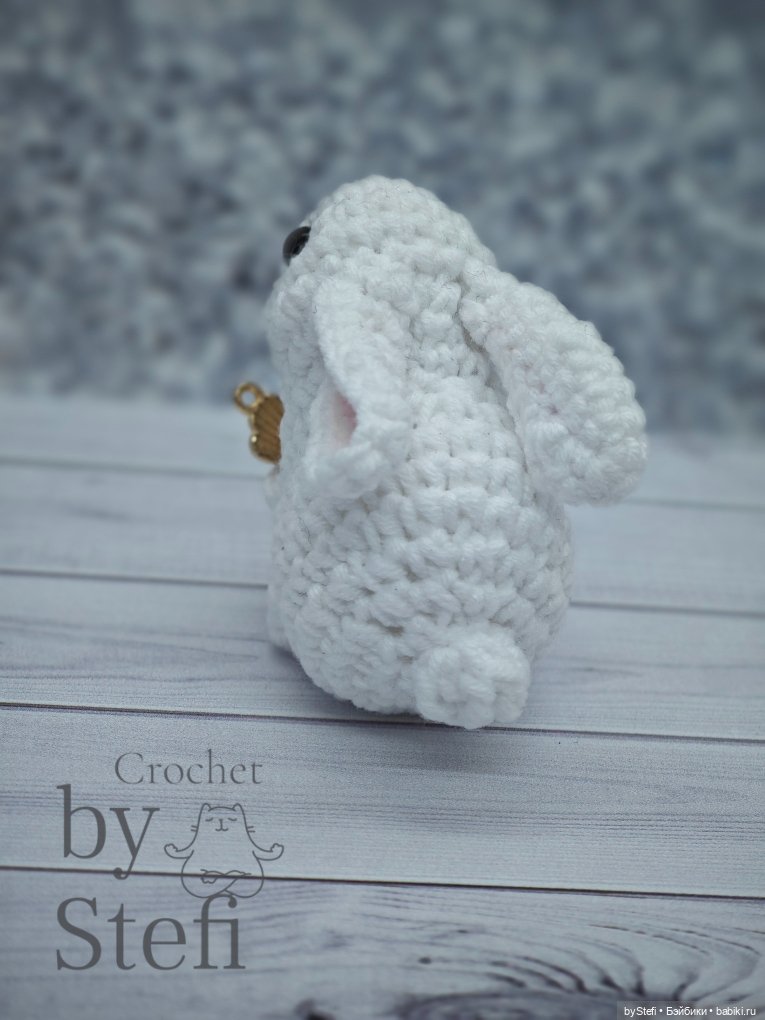 Зайчишка — Вязаные игрушки и амигуруми: крючком