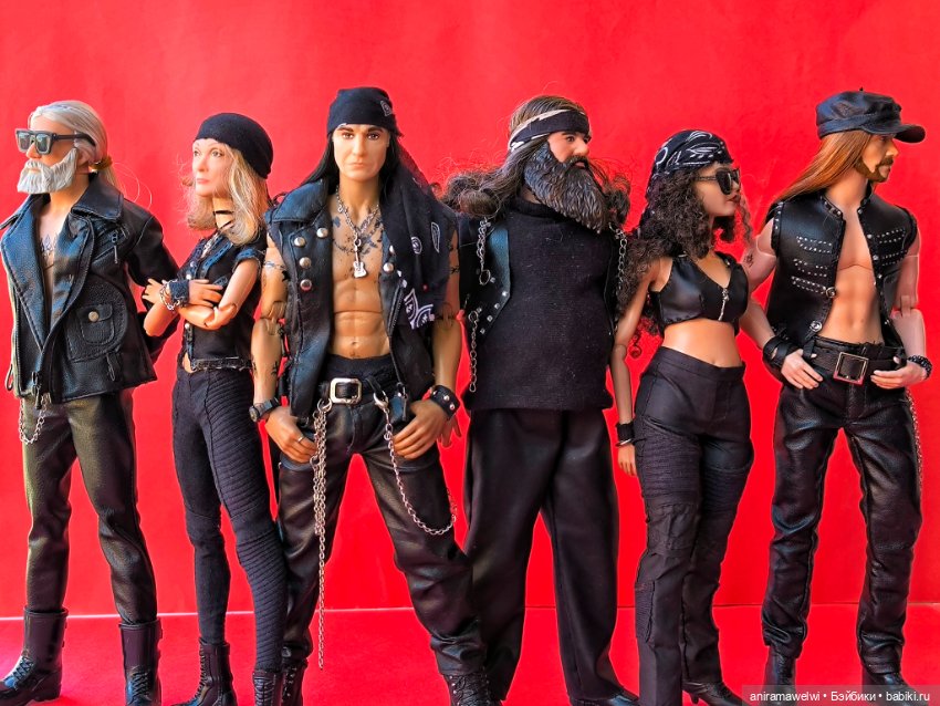 Фотосессия с новым составом группы. Банда в сборе