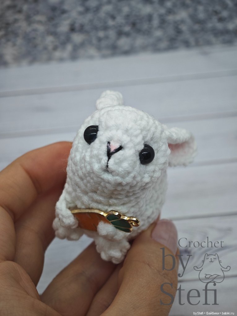 Зайчишка — Вязаные игрушки и амигуруми: крючком (фото 6)