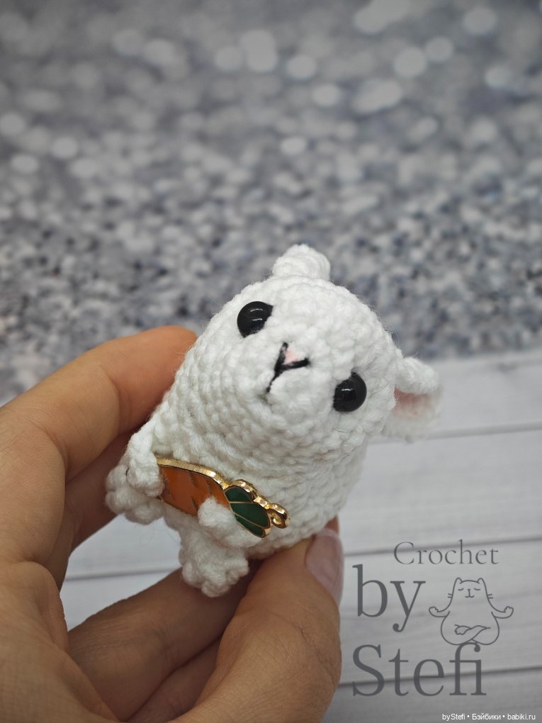 Зайчишка — Вязаные игрушки и амигуруми: крючком