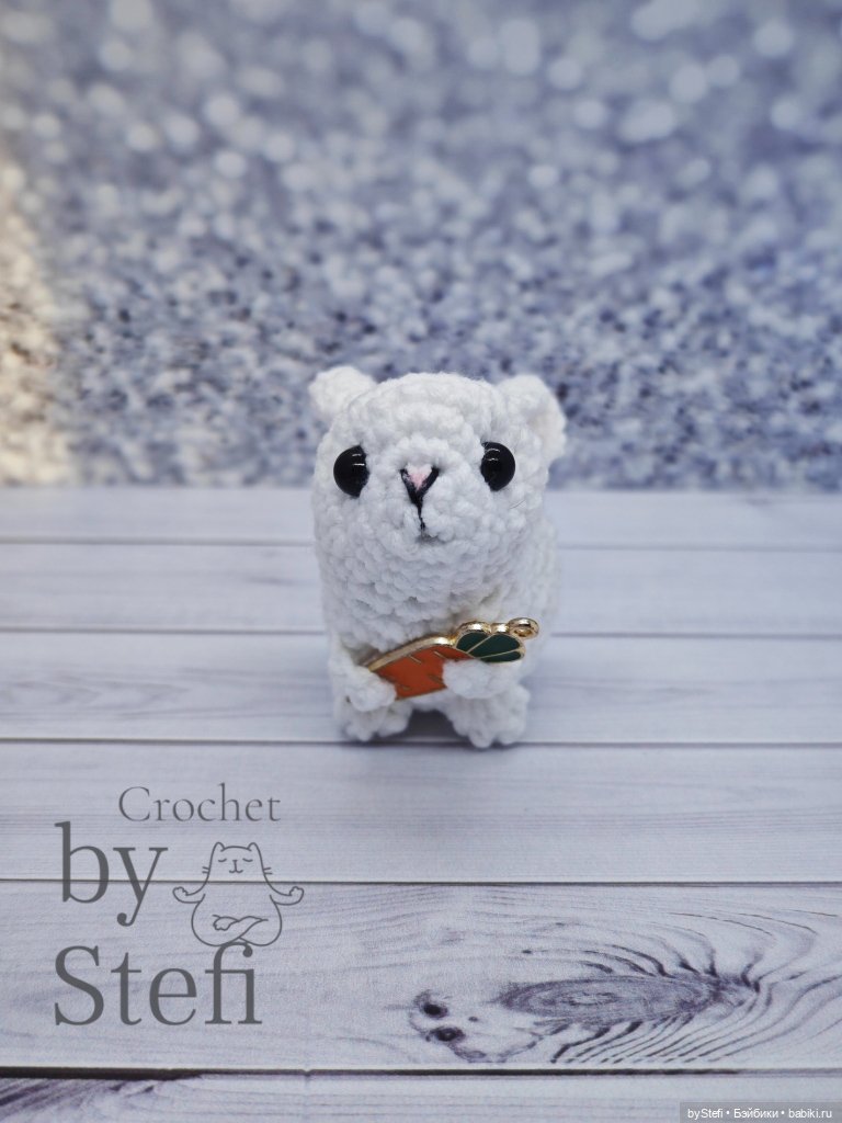 Зайчишка — Вязаные игрушки и амигуруми: крючком