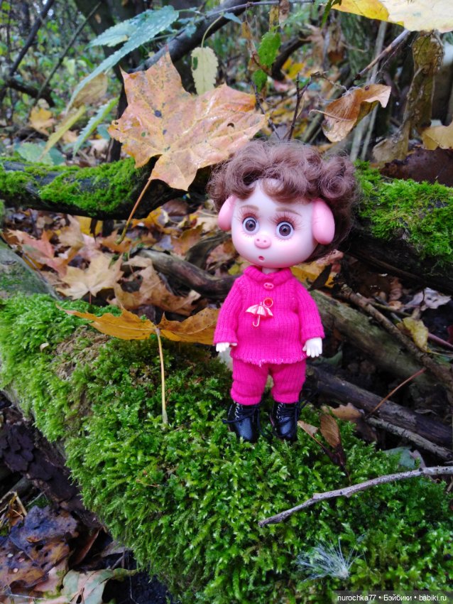 Про Нафочку. Прогулка в лесу