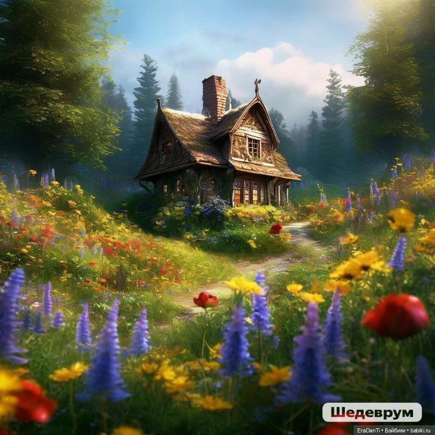 Путешествие в сказку🏰 — Рисование и арт: скетчи