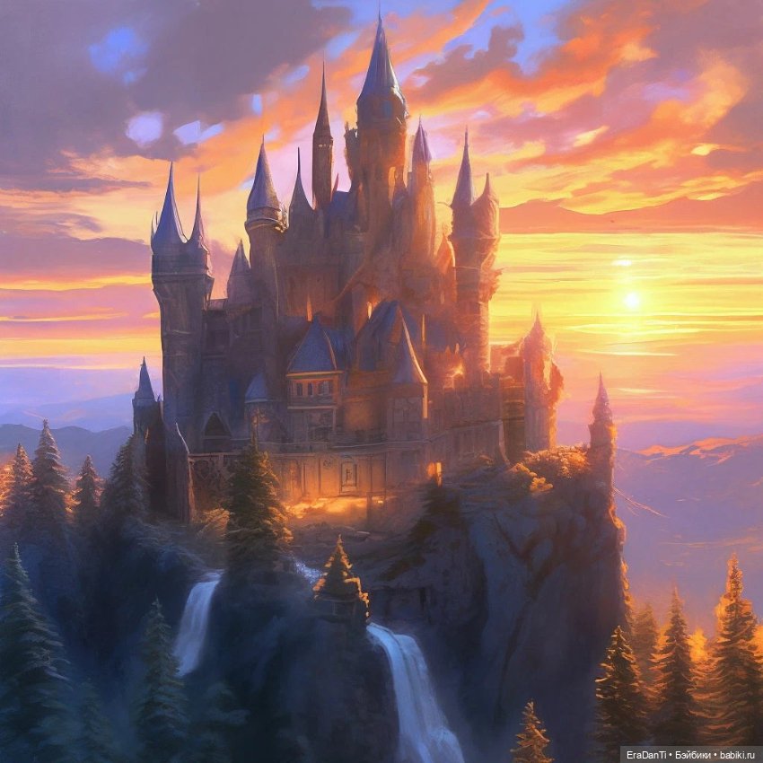 Путешествие в сказку🏰 — Рисование и арт: скетчи (фото 2)