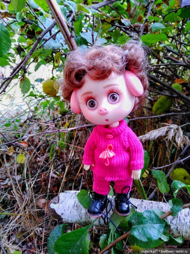 Про Нафочку. Прогулка в лесу