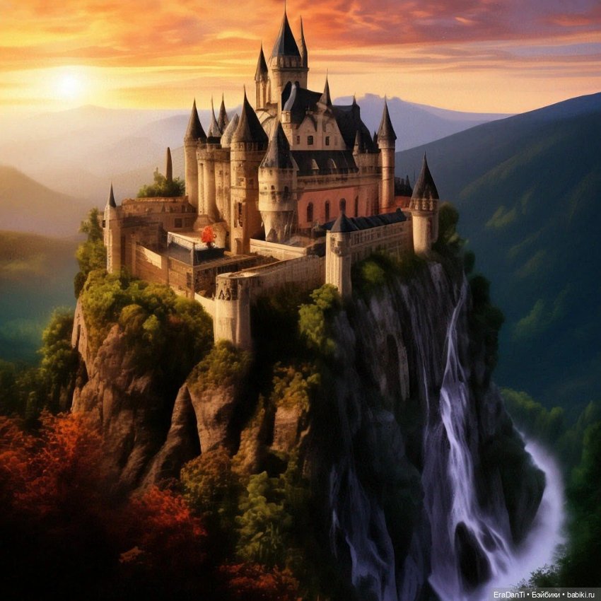 Путешествие в сказку🏰 — Рисование и арт: скетчи (фото 3)