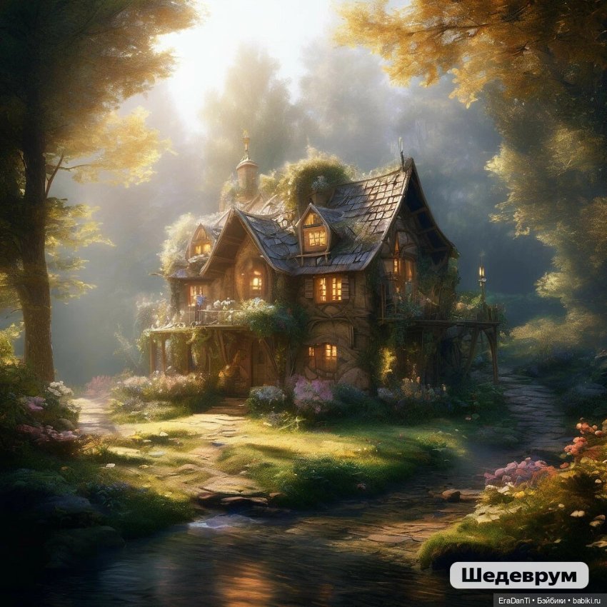 Путешествие в сказку🏰 — Рисование и арт: скетчи